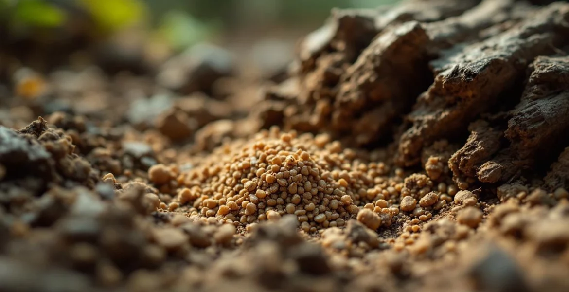 Identifier les excréments de termites et autres traces révélatrices