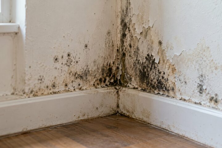 Moisissures sur les murs : causes, risques pour la santé et traitement efficace